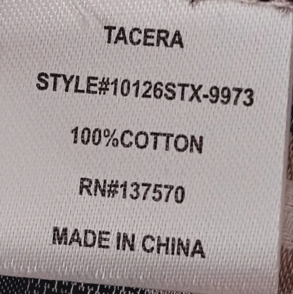 Tacera 100% Cotton Midi Dress Striped White/ Gray Size 2X Button Down